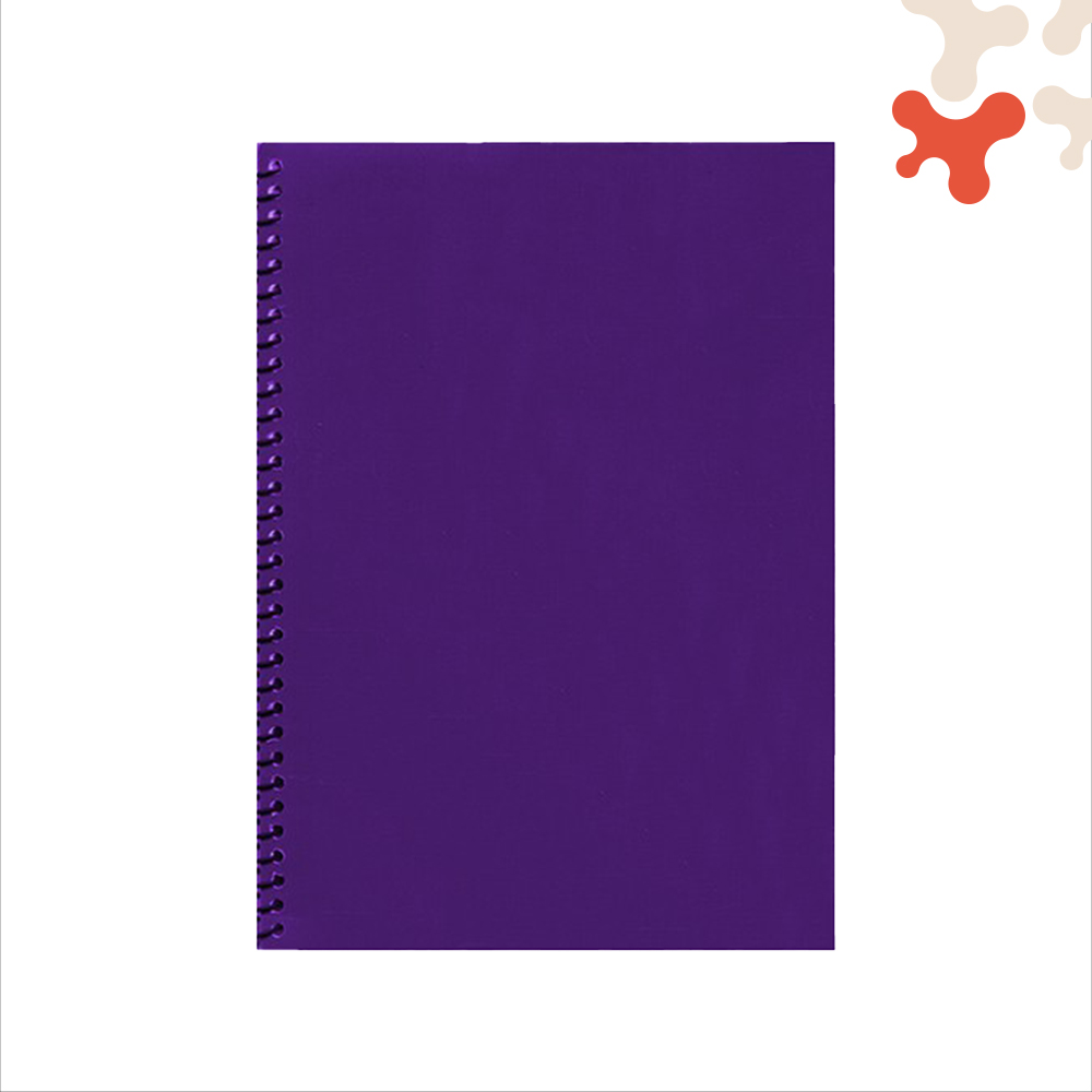 دفتر 50 برگ خطی طلقی PP کاج کد 1282 دفتر 50 برگ خطی طلقی PP کاج کد 128/1 - Image 1
