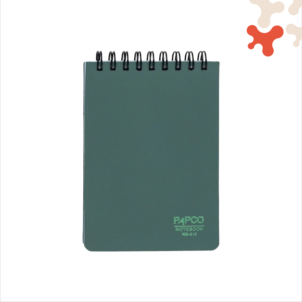 pallete laضصیصضnd product copy دفترچه یادداشت پاپکو 100 برگ کد NB 616m - تصویر 1
