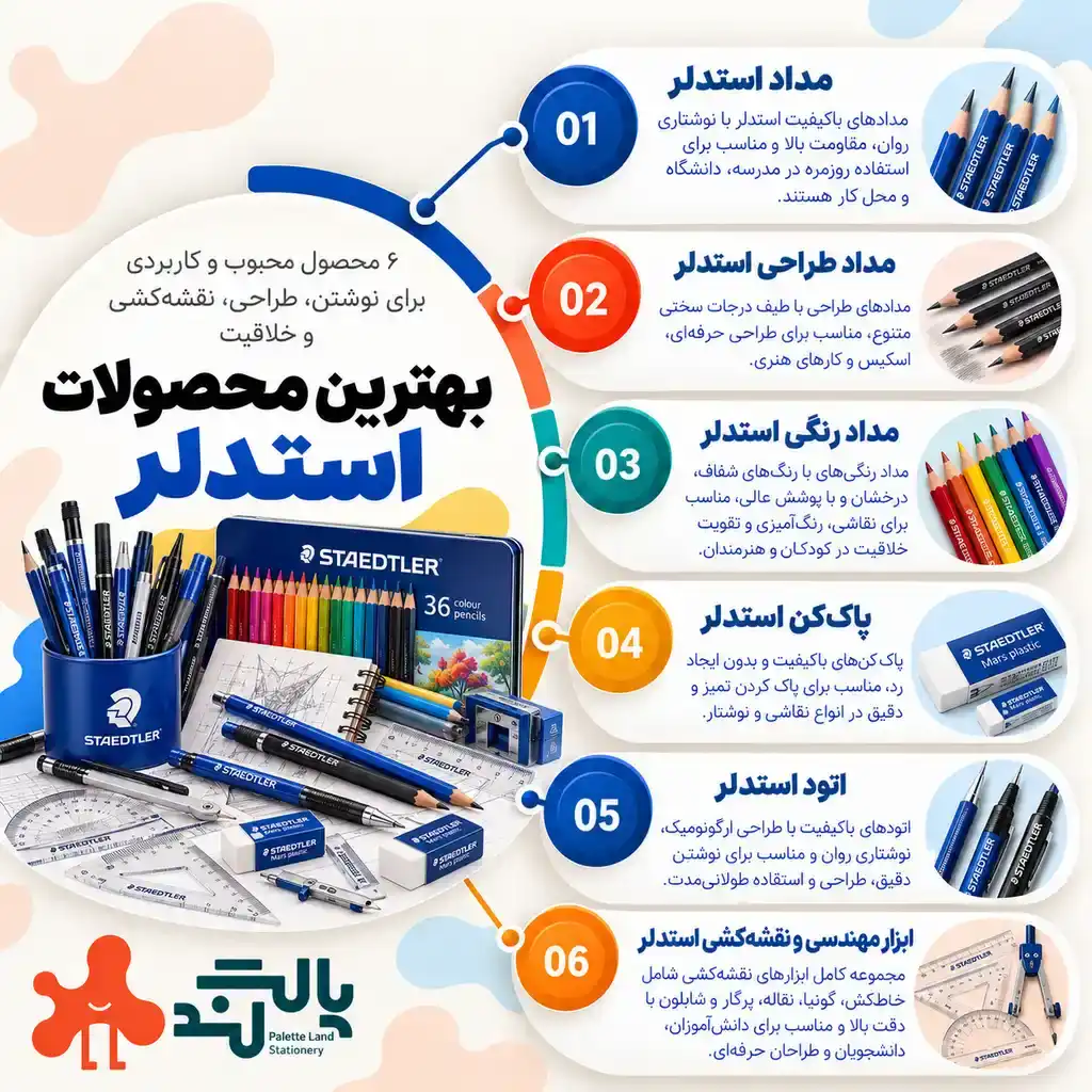 بهترین برند های ایرانی و خارجی لوازم تحریر
